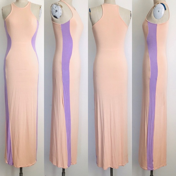 TOBI S color block maxi dress - Picture 6 of 10